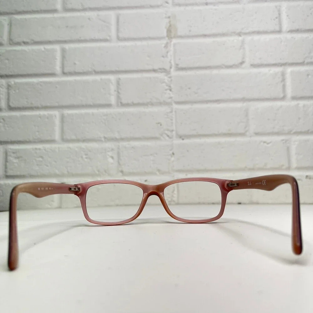Ray-Ban RB1531 3580 Kids Eyeglasses Frames Purple Pink Square 48-16-130 1131